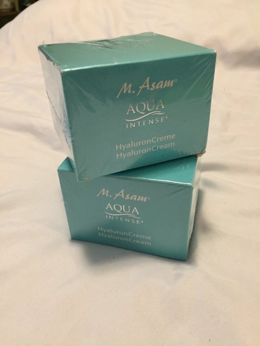 2 Boxes M. ASAM AQUA INTENSE HYALURON RICH CREAM 3.38 FL. OZ